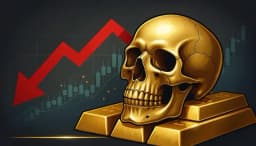 Gold hit with another bearish technical indicator