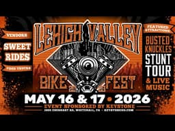 Riding Up to Lehigh Valley Bike Fest 2026! 🔥 Bikes, Stunts & Good Vibes