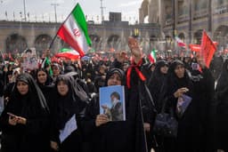 Iran-US war latest: Mourners gather as six-day funeral for former supreme leader Ali Khamenei starts in Tehran | The Independent