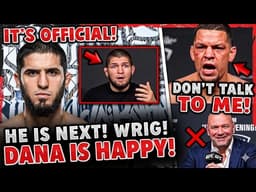 IT’S OFFICIAL! Islam Makhachev NEXT?! Dana White REACTS!
