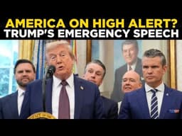 Trump LIVE: Trump Issues Urgent Warning, US Put On High Alert? | US BREAKING NEWS | Live News