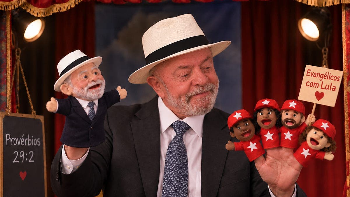 “Evangélicos com Lula”: Canal de 2022 reaparece na campanha de Lula agora sem registro no TSE