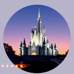 Disney Theme Park Fan