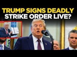 Trump LIVE: Trump ORDERS Deadly Strikes on Iran Energy ...