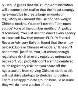 @GaryMarcus: “The leading closed labs, already a duopoly in terms of AI model revenue, want the government to eli...