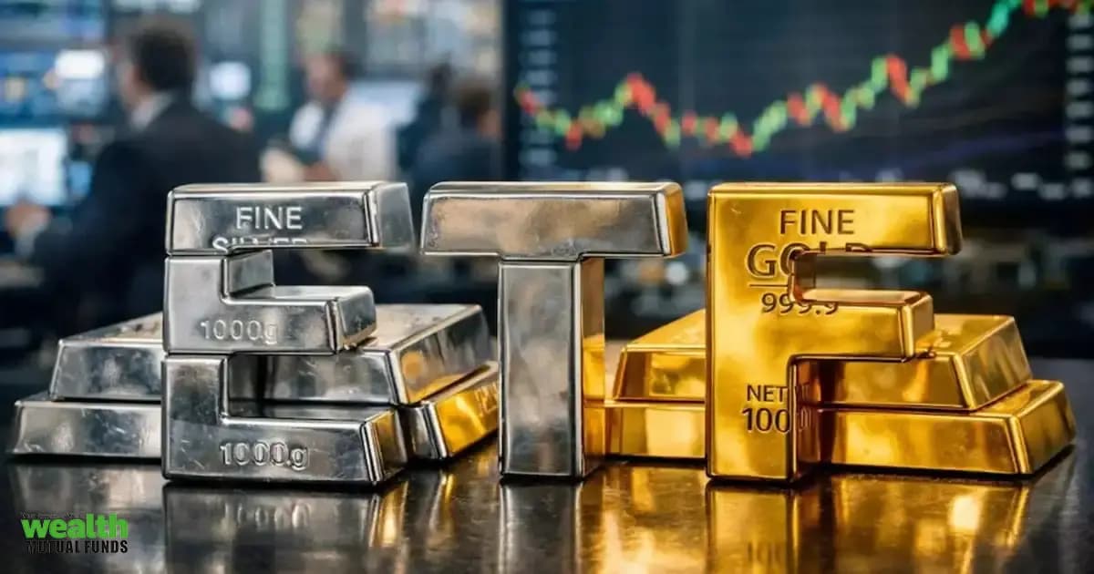 Gold and silver ETFs fall up to 4% as rising crude fuels inflation worries. What should investors do? - The Economic Times