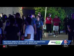 Multiple arrests after Cape Verde fans block Brockton street