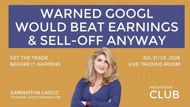 Warned $GOOGL Would Beat Earnings & Sell-Off Anyway