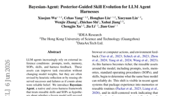 Bayesian-Agent: Posterior-Guided Skill Evolution for LLM Agent Harnesses