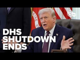 Trump signs DHS funding bill, ending record-breaking shutdown for most of agency, including TSA
