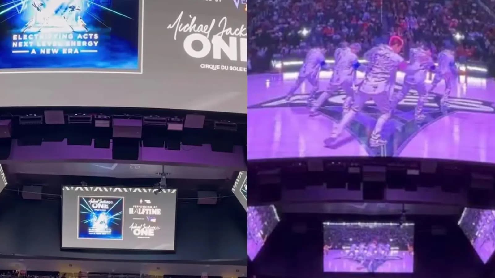 Cirque du Soleil’s Michael Jackson ONE Cast Stuns WNBA Crowd With Epic Halftime Show