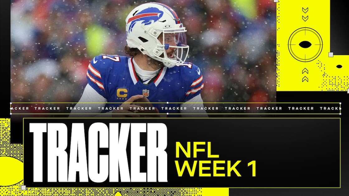 NFL Week 1 Live Updates and Highlights for Sunday Sept 13