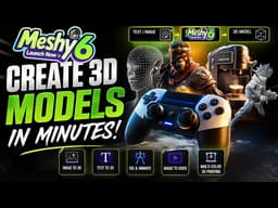 Meshy AI's Latest Update is WILD!!!