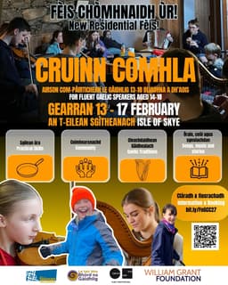 CRUINN CÒMHLA: 13 – 17 February 2027