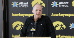 Iowa Hawkeye football defensive coordinator Phil Parker (10 ...