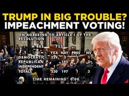TRUMP IMPEACHMENT 2026 LIVE | House of Representatives Decides President Trump's Fate | Trump Live
