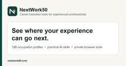 AI Job Search After 50: Practical Guide | NextWork50