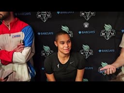 Satou Sabally Reveals the Emotional Team Meeting That Inspired the Liberty Locker Room