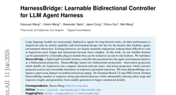 HarnessBridge: Learnable Bidirectional Controller for LLM Agent Harness