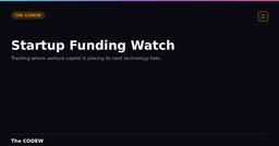 Startup Funding Watch: August 10, 2026: Where Venture Capital Is ...