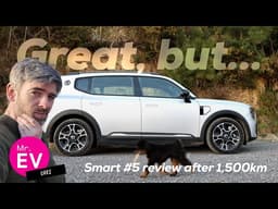 Great, big EV... but we've had one big problem. Smart #5 quick review during our road trip 🇮🇹