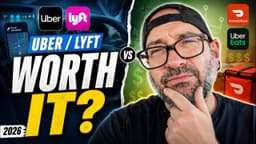 Is Uber / Lyft Worth It for Drivers in 2026!? Tips, Mileage & DoorDash / Uber Eats Comparison