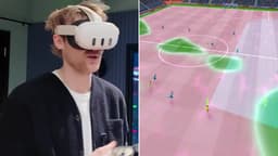 I tried out VR technology Odegaard is using to get back to his best for Arsenal - his brain is so fast it left me dizzy