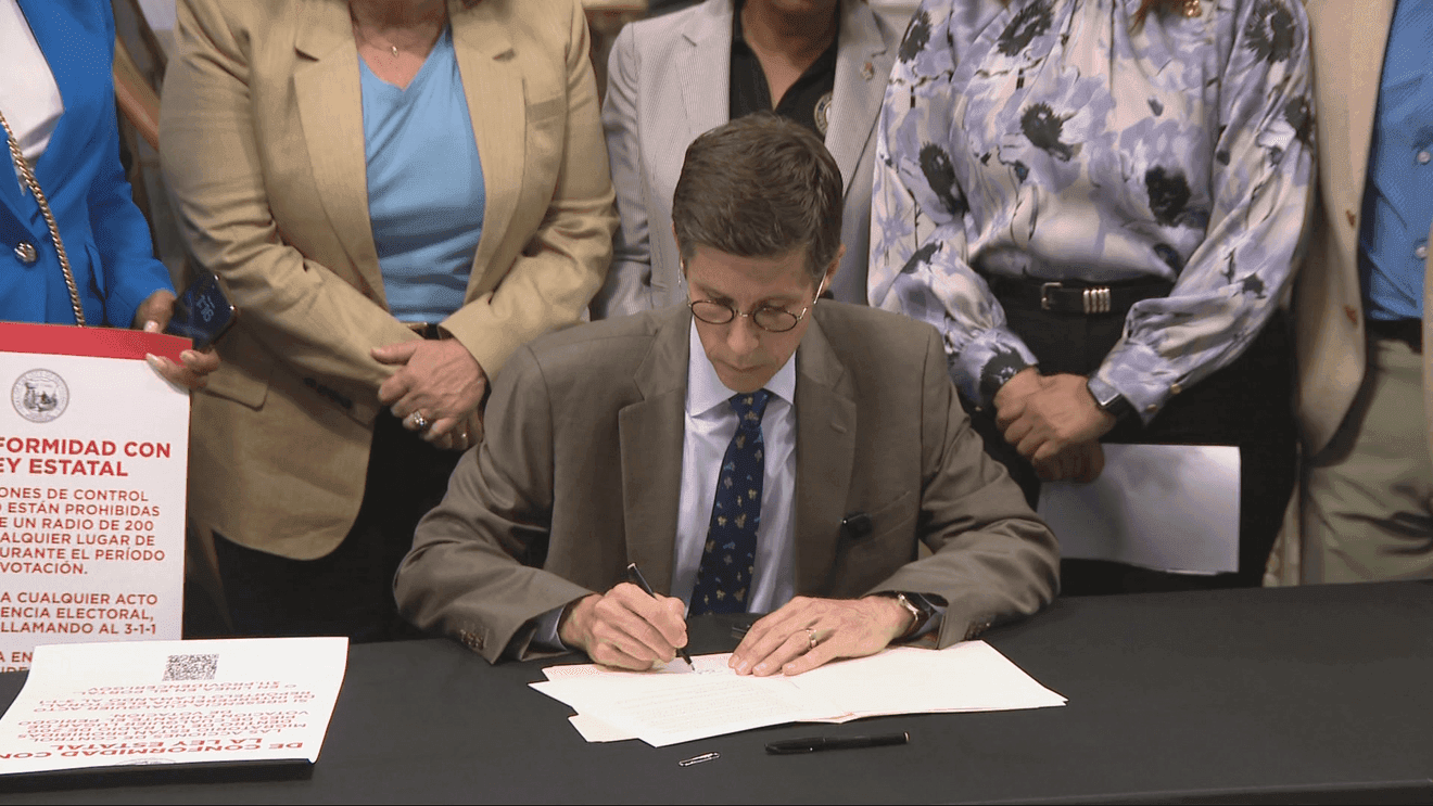 Smiley signs executive order to prevent 'federal interference' at polls