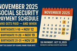 November Social Security Payments Released