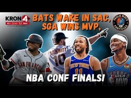 Ep. 324 | GIANTS OFFENSE EXPLODES 💥 Sac Wind MAGIC 💨 NBA CONF FINALS SET 🏀