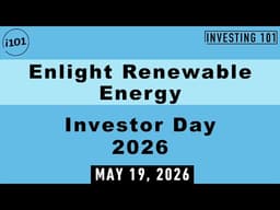 Enlight Renewable Energy Investor Day 2026 | New US Solar Infrastructure Growth Strategy Unveiled