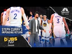 Dubs Talk: Steph Curry's looming return keeps Warriors' postseason dreams alive | NBC Sports BA