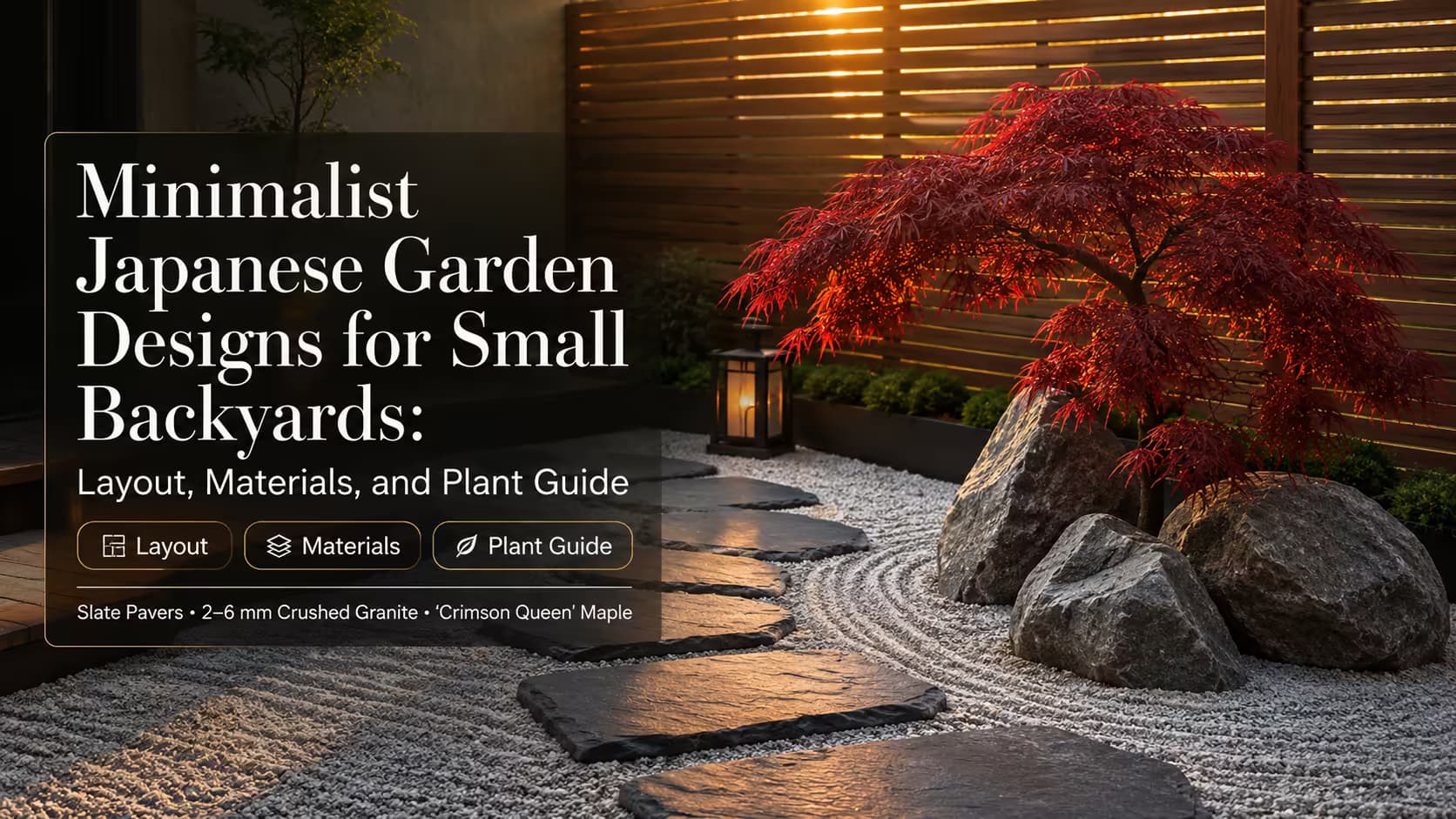 12 Minimalist Japanese Garden Designs for Small Backyards