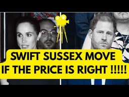 ANYTHING FOR MONEY - SUSSEX SWIFT MOVE ON THIS #meghan #princeharry #royal 