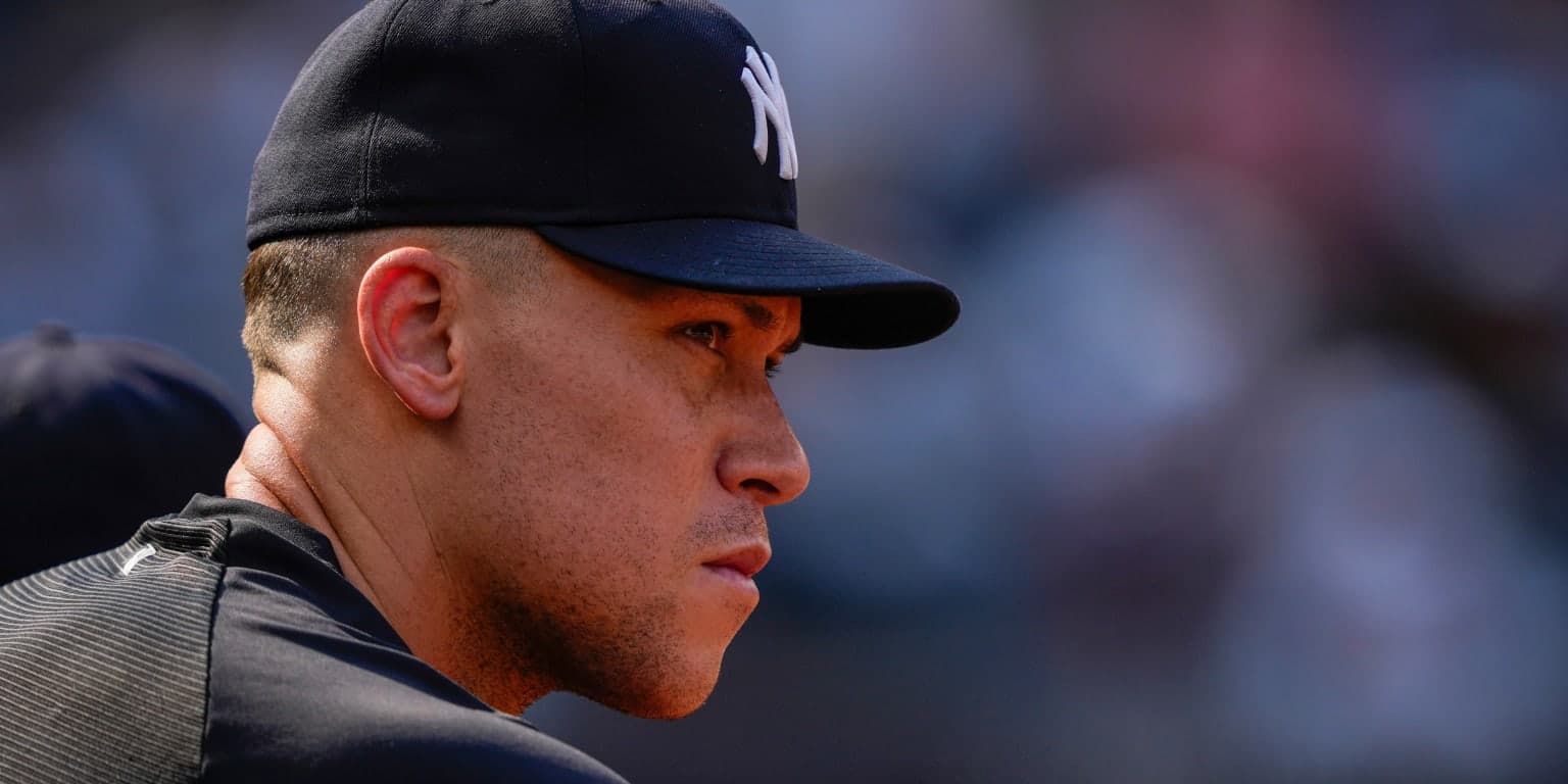 Aaron Judge avanza y hace swing por primera vez desde ...