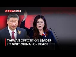 Taiwan Opposition Leader Plans China Visit to Boost Cross-Strait Peace | Asia One News