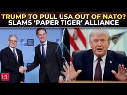 ‘Beyond reconsideration’: Trump to pull out US from NATO? Prez rips ‘paper tiger alliance’ over Iran