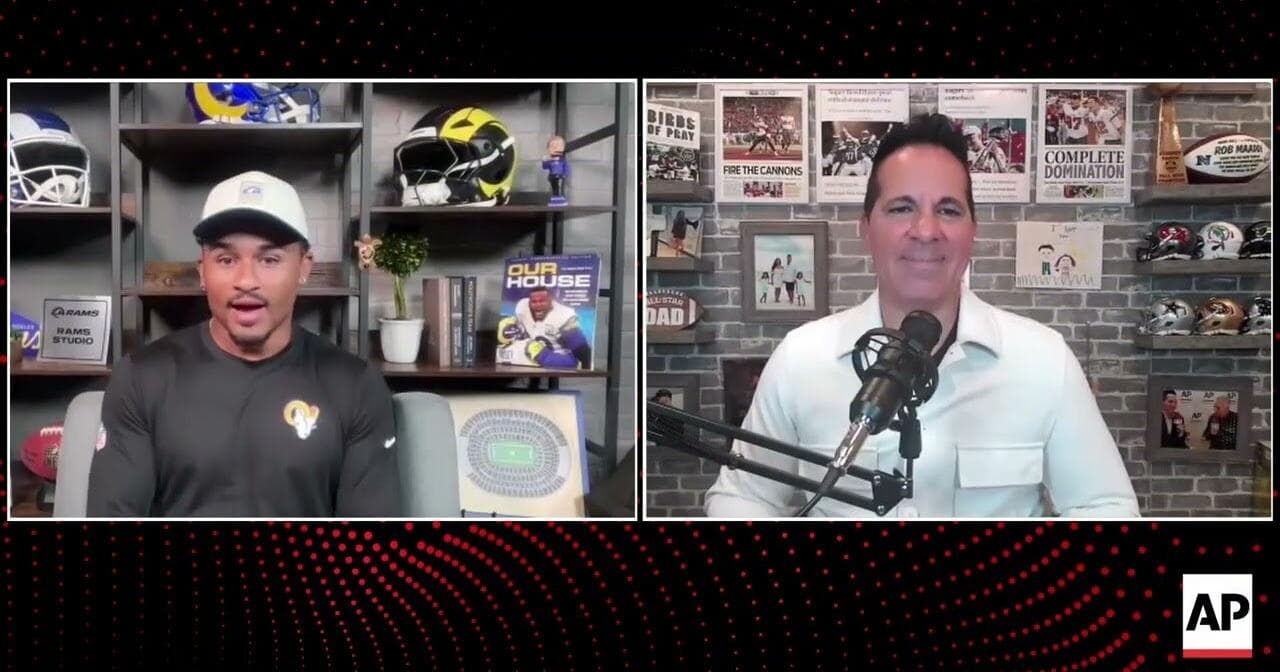 Trent McDuffie discusses his trade to the Rams, Aaron's Donald's ...