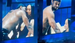 Usher fan defends herself after awkward onstage moment ...