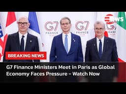 BREAKING UPDATE: G7 Finance Ministers Arrive in Paris for High Stakes Global Economy Talks | AC14