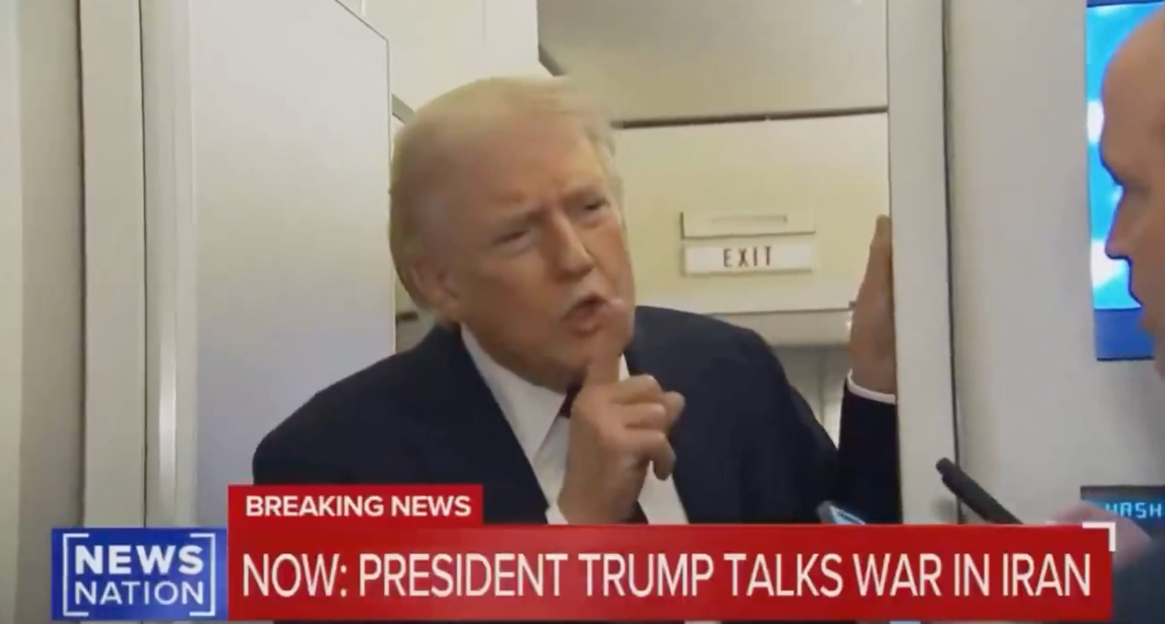 Trump threatens to shut down news networks — and jail reporters — over negative war coverage.