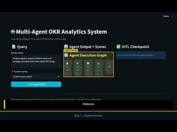 Multi-Agent OKR Analytics System — LangGraph + HITL + Real SEC EDGAR Data