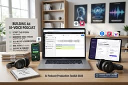 How to Build a Podcast Entirely With AI Voices (2026 Guide)