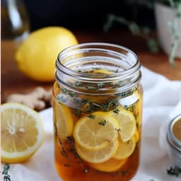 Homemade Thyme and Honey Cough Syrup That Feels Simple, Soothing, and Comforting 