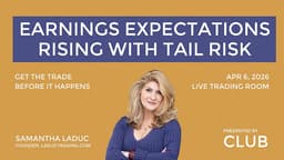 Earnings Expectations Rising With Tail Risk