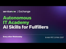 Autonomous AI Academy: AI Skills for Fulfillers