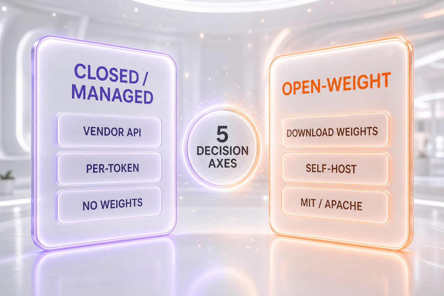 Closed vs Open-Weight AI: How to Actually Choose (2026)