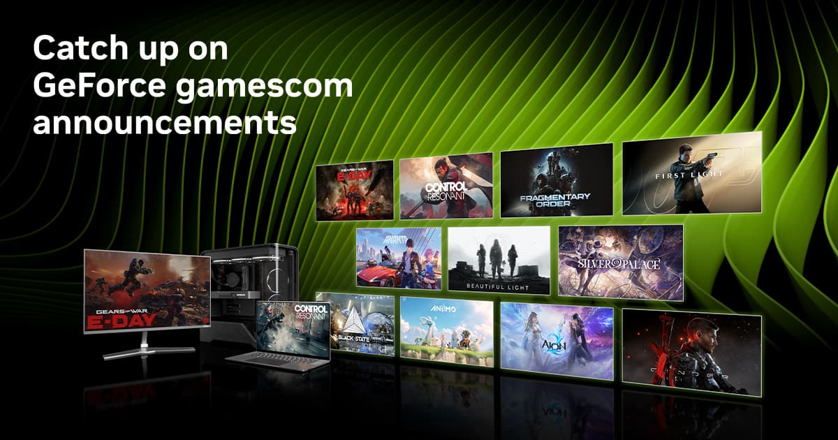 GeForce at Gamescom 2026: DLSS 4.5 & More