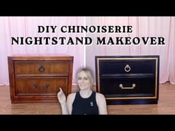 DIY Nightstand Makeover | Budget Friendly Furniture Flip