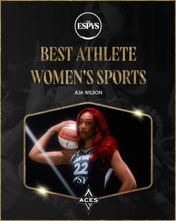 @LVAces: The 4x M’VP is on top 👏  top 👏 top 👏

Congrats, @_ajawilson22 on winning @ESPYS Best Athlete - Women...
